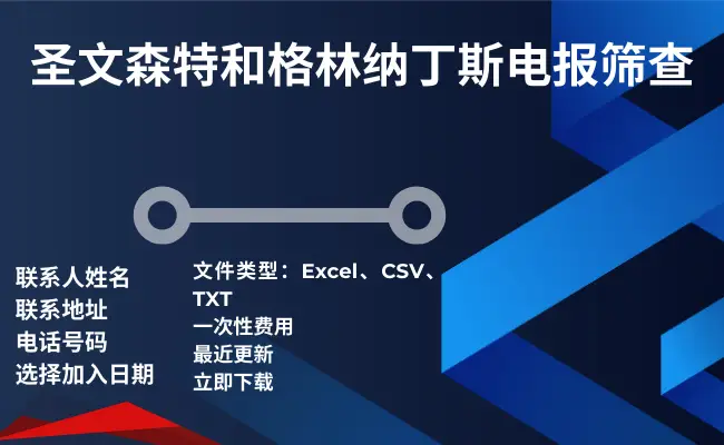 圣文森特和格林纳丁斯电报筛查