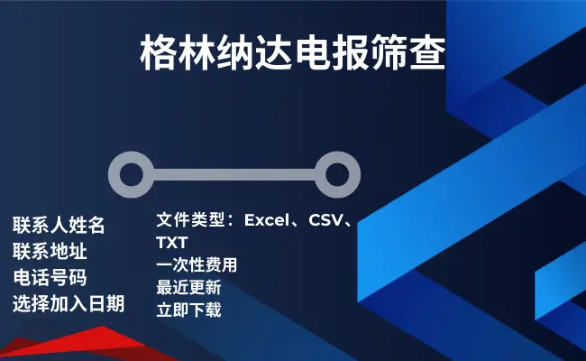 格林纳达电报筛查
